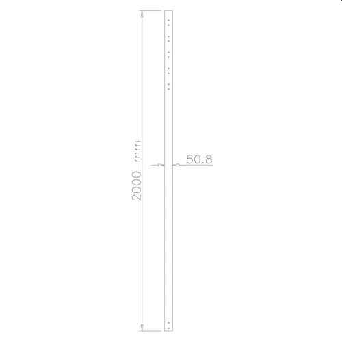 Аксесоар Neomounts by NewStar 200 cm extension pole for