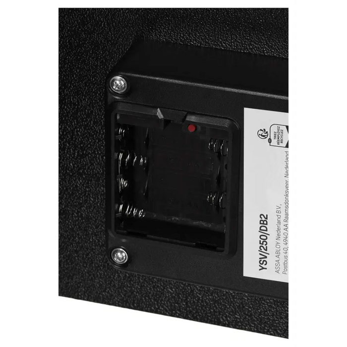 Свободно стоящ сейф Yale YSV/250/DB2 16,3 л стоманено черен