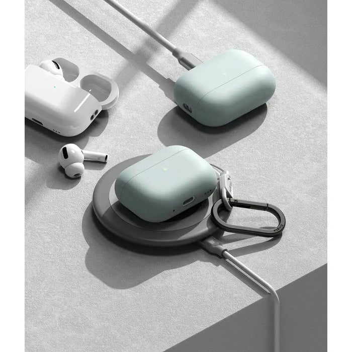 Силиконов калъф Ringke за Apple AirPods Pro 1 / 2 - зелен