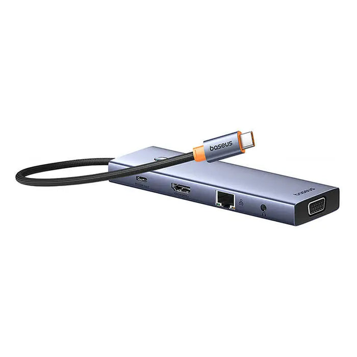 10в1 хъб Baseus UltraJoy Type-C към HDMI VGA 3xUSB