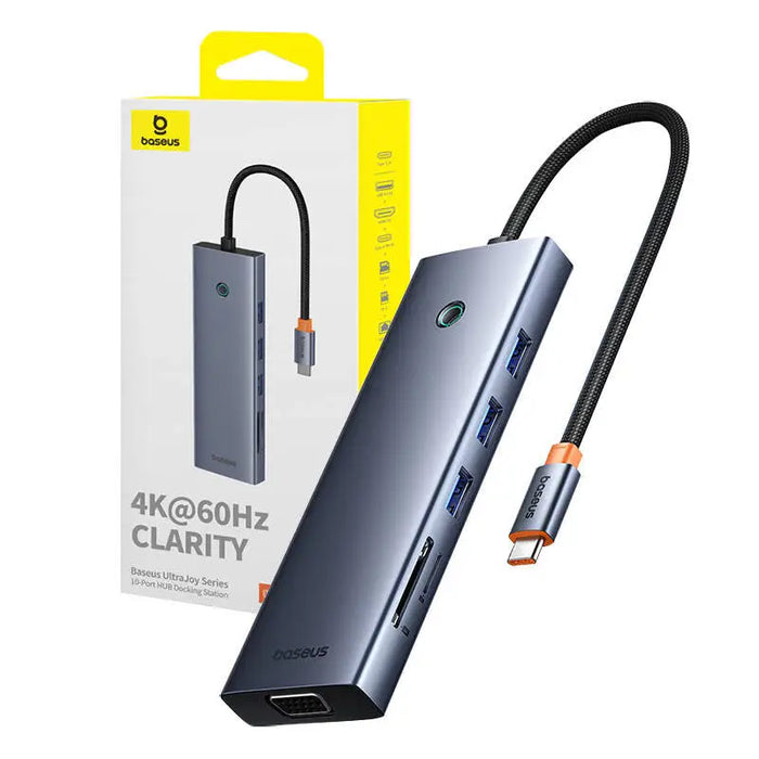 10в1 хъб Baseus UltraJoy Type-C към HDMI VGA 3xUSB