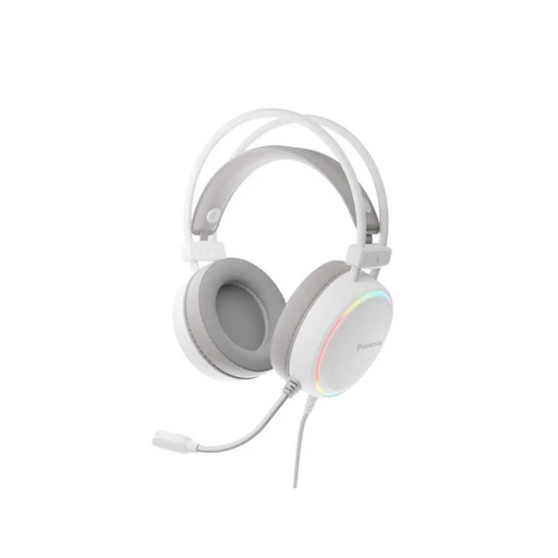 Слушалки Genesis Neon 613 G2 с микрофон RGB осветление Бяло