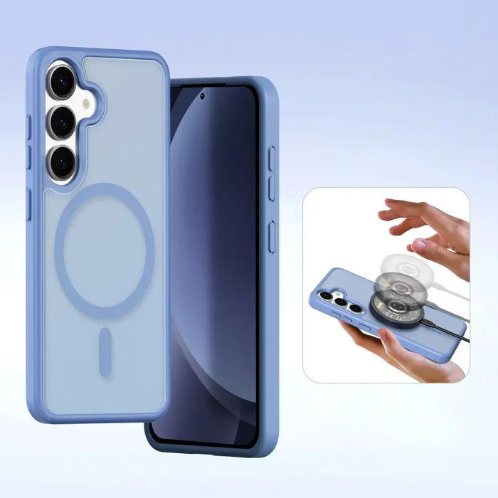 Кожен калъф Dux Ducis Lawa за Samsung Galaxy S25 със свалящ