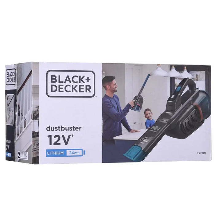 12V РЪЧНА ПРАХОСМУКАЧКА BHHV320B BLACK + DECKER