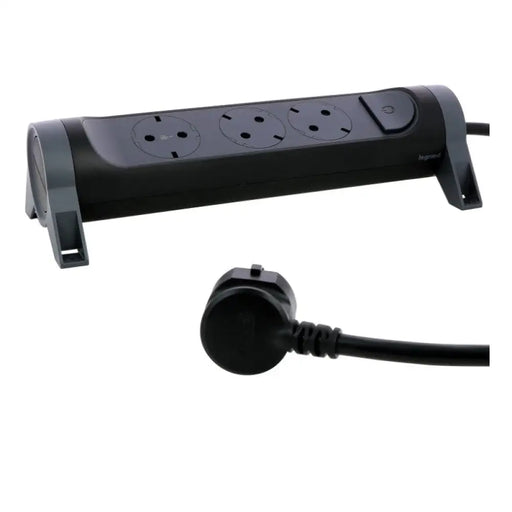 РАЗКЛОНИТЕЛ 3х ШУКО ВЪРТЯЩ СЕ С КАБЕЛ 1,5м LEGRAND