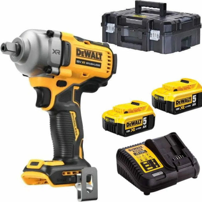АКУМУЛАТОРЕН БЕЗЧЕТКОВ ГАЙКОВЕРТ DEWALT DCF892P2T-QW 18 V