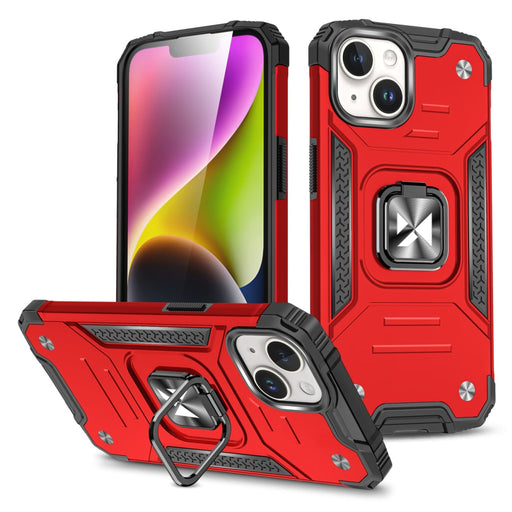 Кейс Wozinsky Ring Armor за iPhone 15 червен