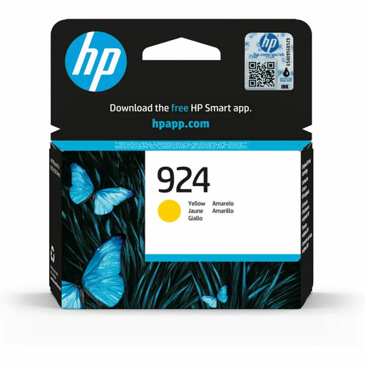 Жълта оригинална касета с мастило HP 924