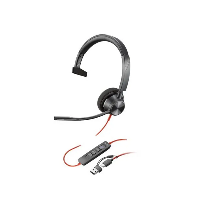 HP Poly Blackwire 3310 моно сертифицирани от Microsoft