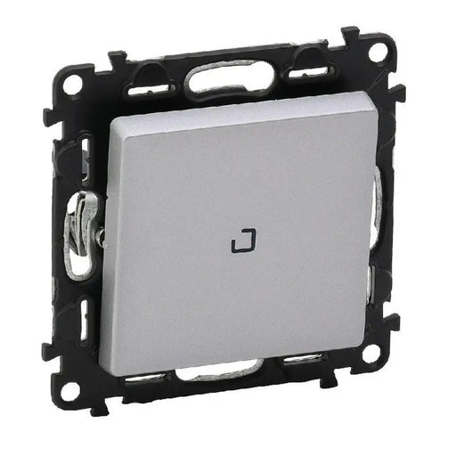 ДЕВЯТОРЕН КЛЮЧ С ПОДСВЕТКА VALENA LIFE LEGRAND - АЛУМИНИЙ