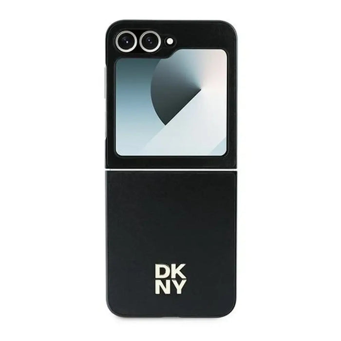 Кожен калъф DKNY Metal Stack с лого за Samsung Galaxy Z