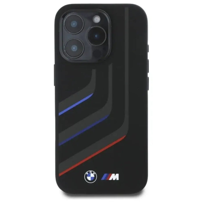 Силиконов калъф BMW Turning Lines MagSafe за iPhone 16 Pro