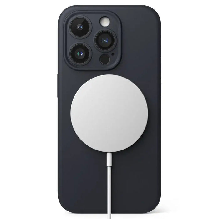 Силиконов калъф Ringke MagSafe за iPhone 15 Pro - тъмносин