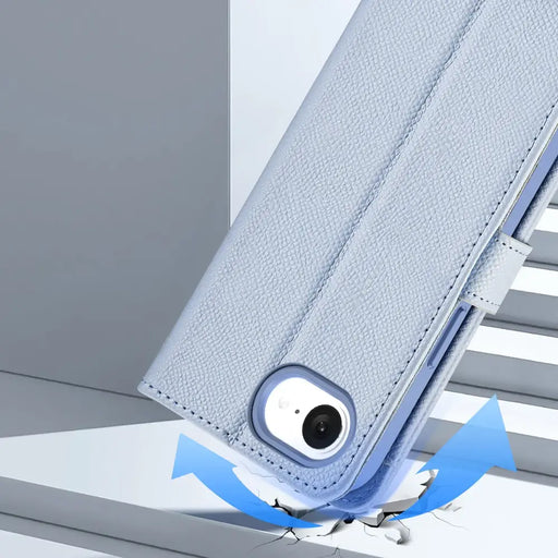 Кожен калъф Dux Ducis Lawa за iPhone 16e със свалящ