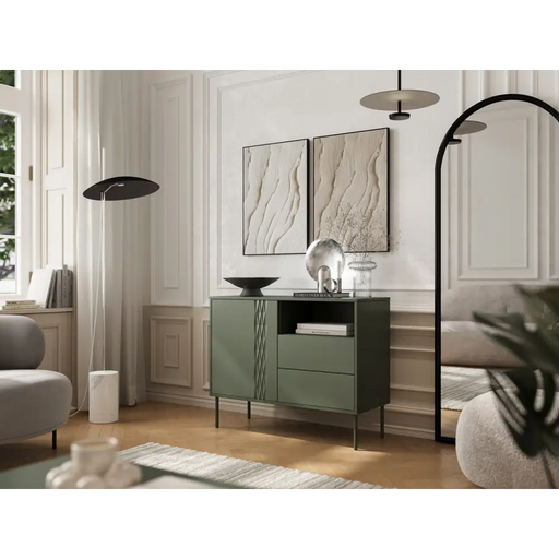 1D2S Скрин TRESSE 100x40x75 зелен мат