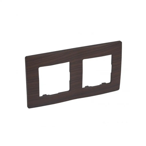 2-НА РАМКА NILOE LEGRAND - ТЪМНО ДЪРВО