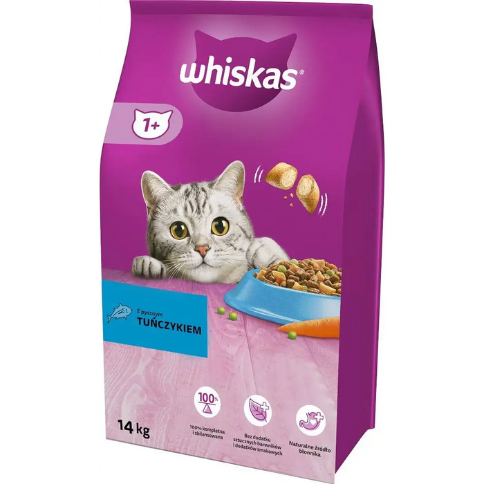 WHISKAS Adult Tuna със зеленчуци - суха храна за котки - 14