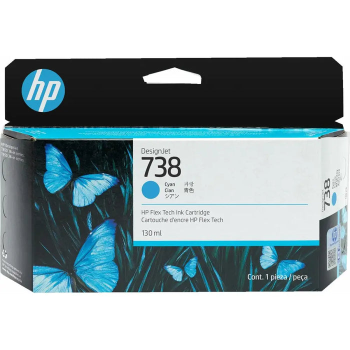 Оригиална касета за мастило HP Синьо-зелен