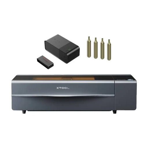 2в1 уред за лазерно гравиране xTool P2S сива