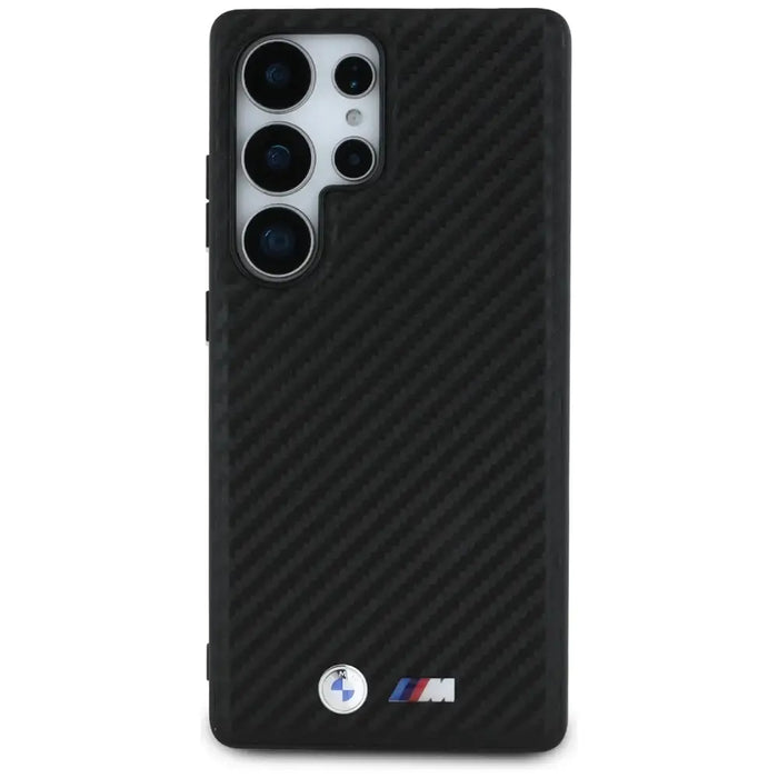 Кожен калъф BMW Carbon MagSafe за Samsung Galaxy S25 Ultra