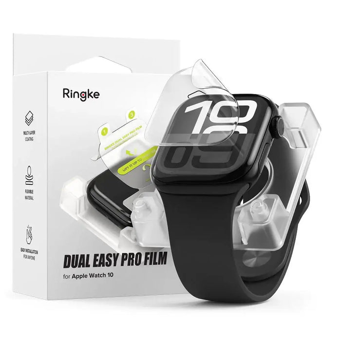 Защитно фолио Ringke Dual Easy Pro от 2 пакета за Apple