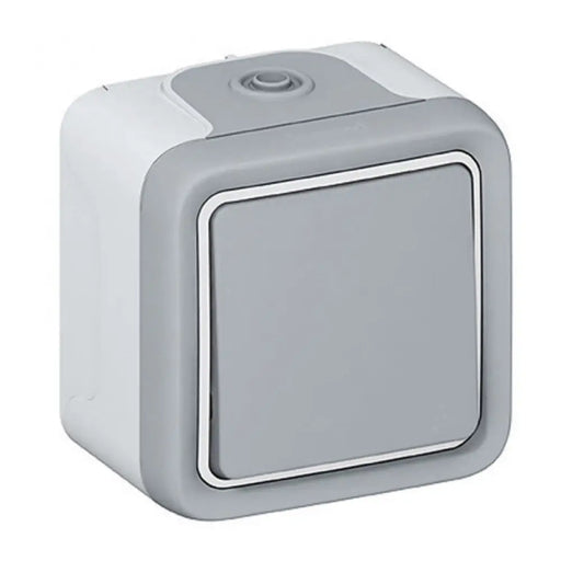 ДЕВИАТОРЕН КЛЮЧ ЗА ВЪНШЕН МОНТАЖ PLEXO LEGRAND - СИВ