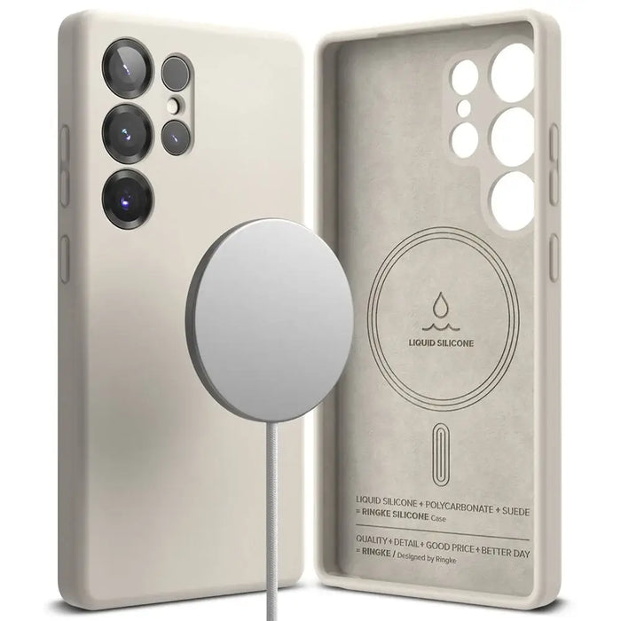Силиконов калъф Ringke MagSafe за Samsung Galaxy S25 Ultra