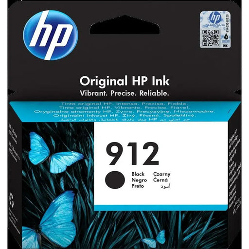 Оригиална касета за мастило HP Nº912 Черен (60 броя)