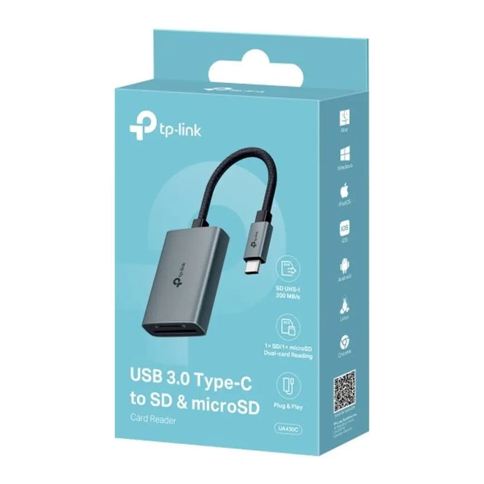Четец на карти TP-Link UA430C USB 3.2 Gen 1 (3.1 Gen 1)