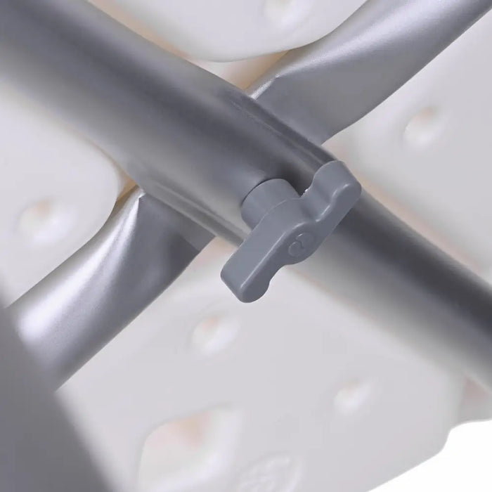 Правоъгълен душ стол с възможност за регулиране