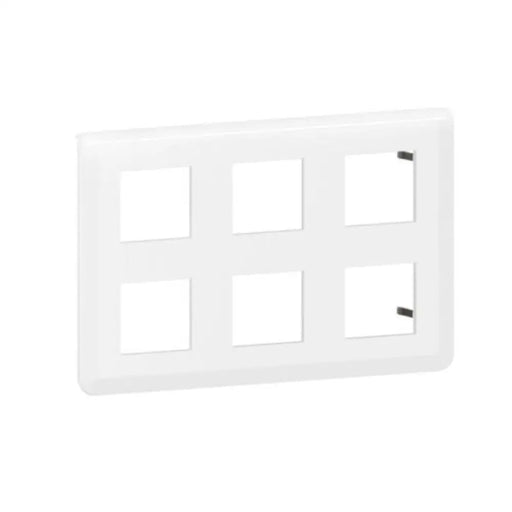 ЛИЦЕВА РАМКА ШУКО 2Х6M LGR 78832L MOSAIC LEGRAND - БЯЛ