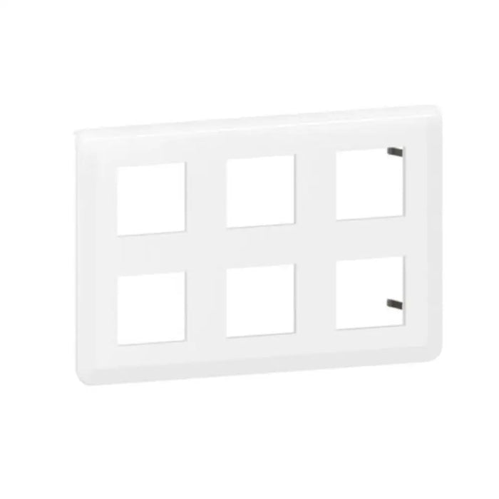 ЛИЦЕВА РАМКА ШУКО 2Х6M LGR 78832L MOSAIC LEGRAND - БЯЛ