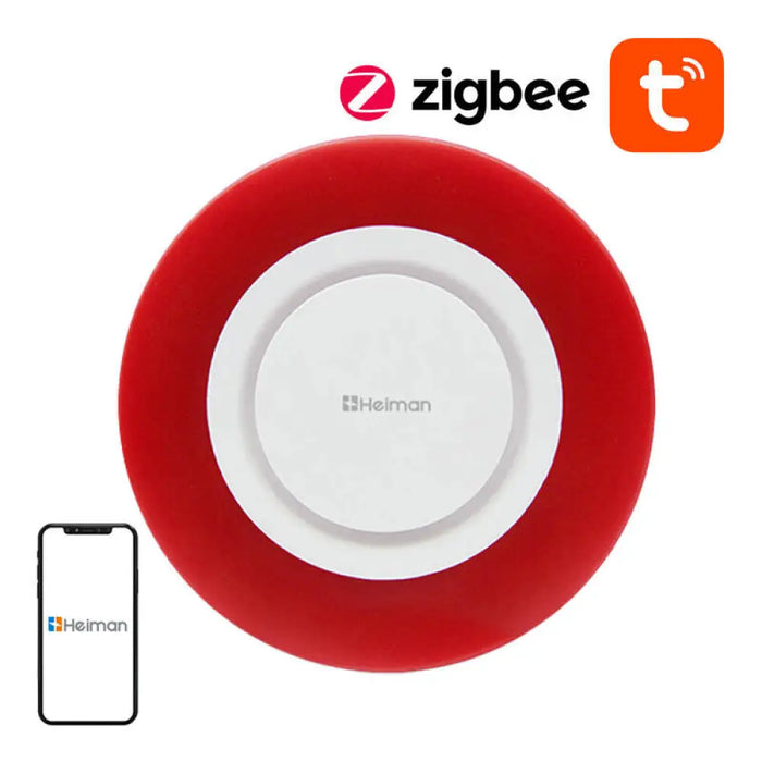 Интелигентна безжична алармена сирена Zigbee Heiman HS2WD