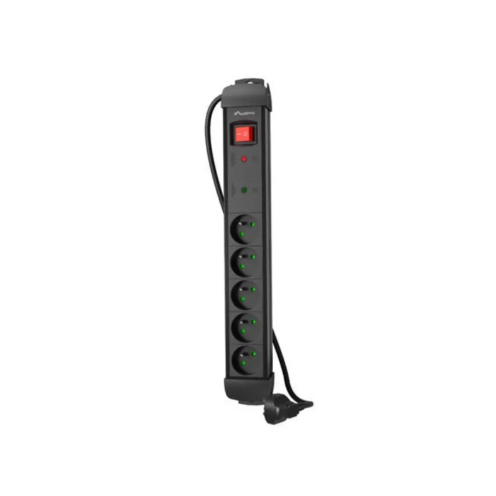 Предпазител от пренапрежение Lanberg sp1 1,5 м 5x френски