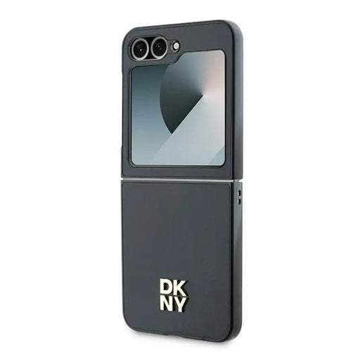 Кожен калъф DKNY Metal Stack с лого за Samsung Galaxy Z