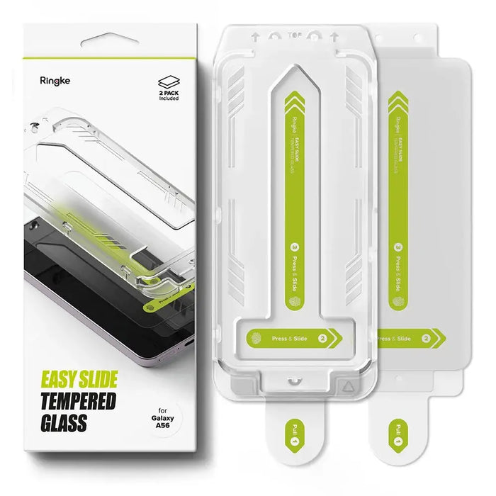 Закалено стъкло Ringke Easy Slide 2-pack за Samsung Galaxy