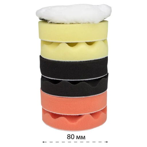 КОМПЛЕКТ ГЪБИ ЗА ПОЛИРАНЕ 7 БРОЯ NEXTOOL MPS-7380