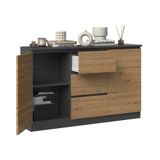 2D3S скрин 120x30x75 см антрацит/artisan