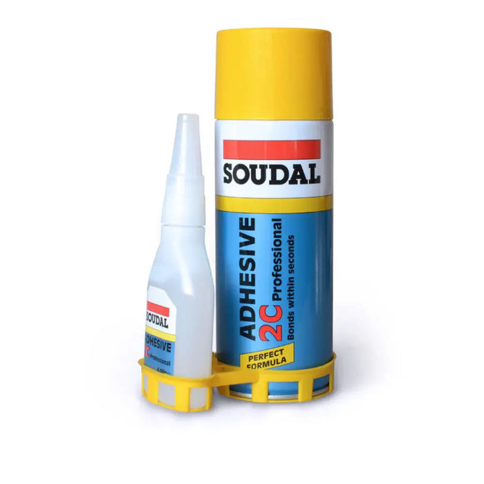 2K ЦИАНОАКРИЛАТНО ЛЕПИЛО + СПРЕЙ 100/400 ML SOUDAL