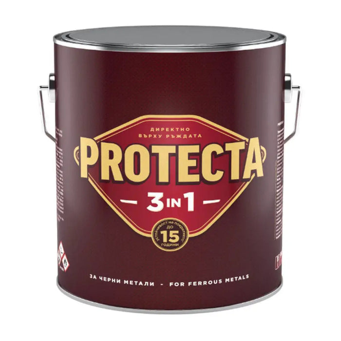 3 В 1 ЕМАЙЛЛАК 2.5 L БЯЛ ЦВЯТ PROTECTA