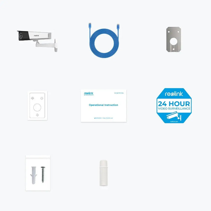 Reolink Duo Series P730 - 4K външна PoE камера двоен