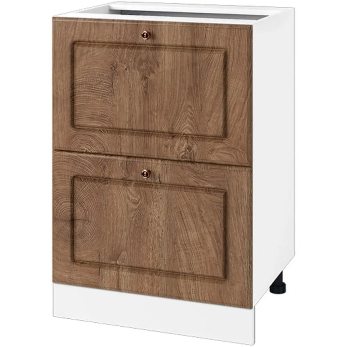 КУХНЕНСКИ ШКАФ ДОЛЕН РЕД С ДВЕ ЧЕКМЕДЖЕТА IRIM 60X55X87 СМ