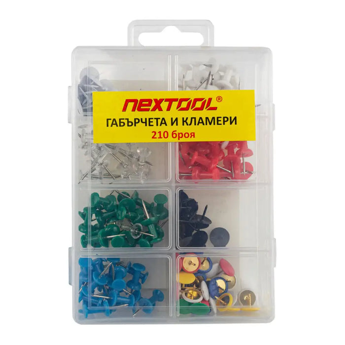 ПЛАСТМАСОВИ ГАБЪРЧЕТА 180 БРОЯ NEXTOOL BS-180