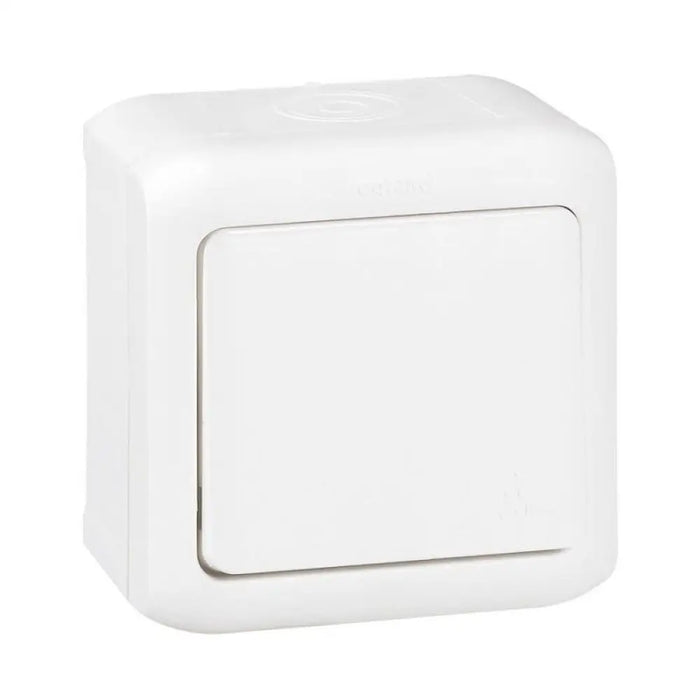 ЕДНОПОЛЮСЕН КЛЮЧ 10AX ЗА ОТКРИТ МОНТАЖ FORIX LEGRAND - БЯЛ