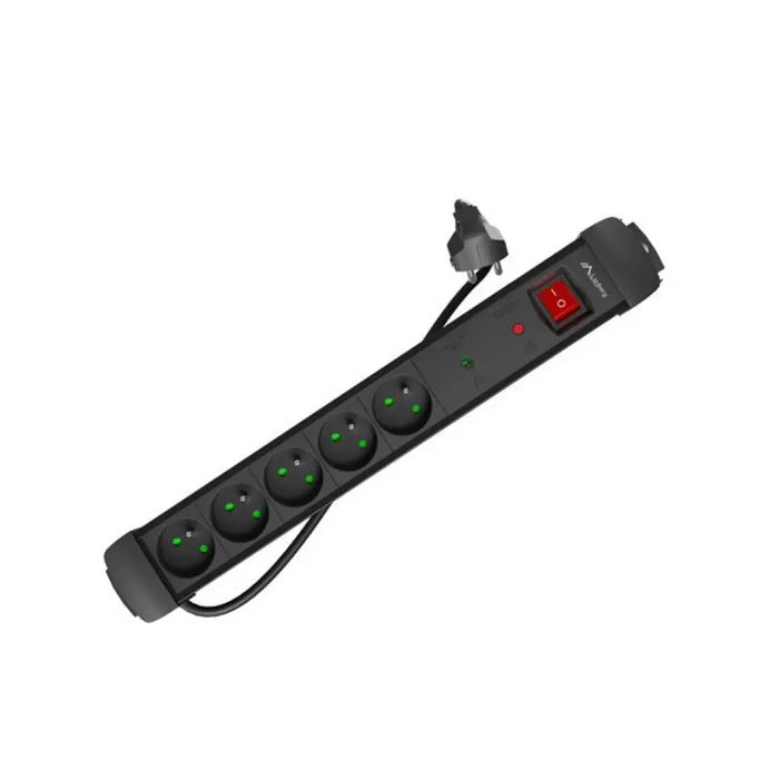 Предпазител от пренапрежение Lanberg sp1 1,5 м 5x френски