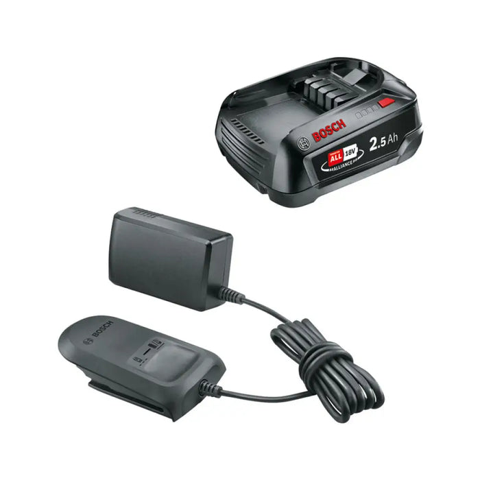 АКУМУЛАТОРНА БАТЕРИЯ И ЗАРЯДНО УСТРОЙСТВО 18 V 2.5 AH BOSCH