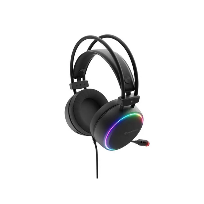 Слушалки Genesis Neon 613 G2 с микрофон RGB осветление черно