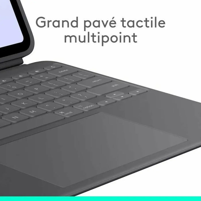 Калъф за таблет Logitech iPad Pro Черен Сив Графит AZERTY