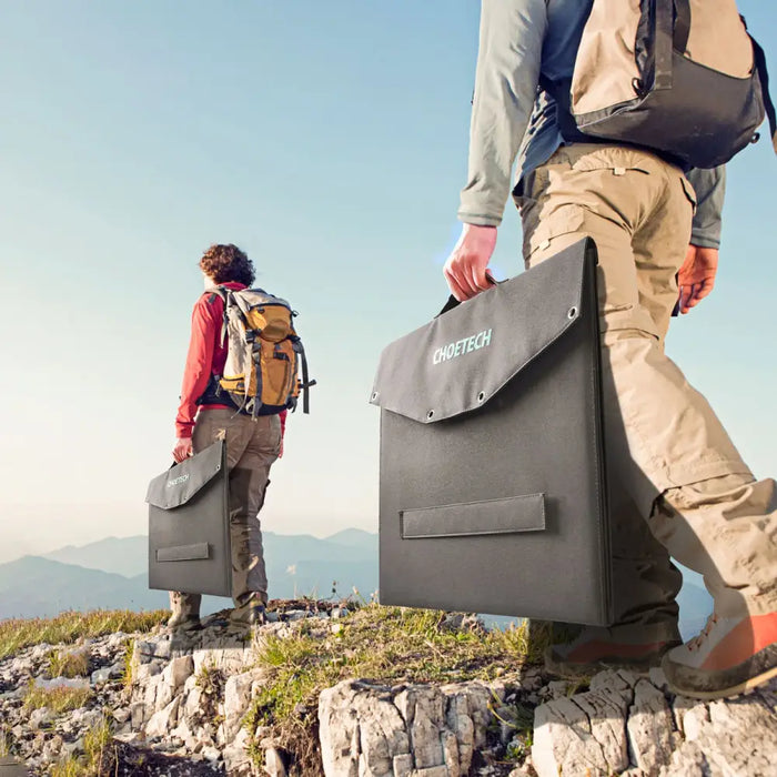 Соларно сгъваемо зарядно Choetech SC008 120W DC / USB-C