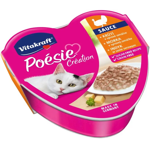 VITAKRAFT POESIE CREATION SOS пуйка/сирене - мокра котешка